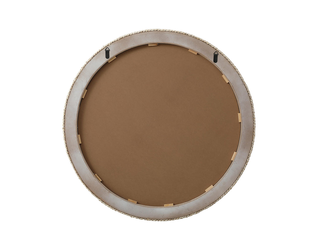 Jute Round Mirror by Elegant - view 21