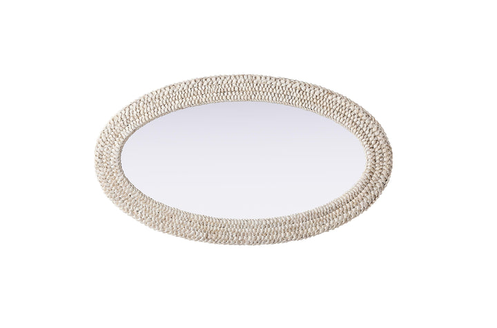 Jute Oval Mirror by Elegant - view 15