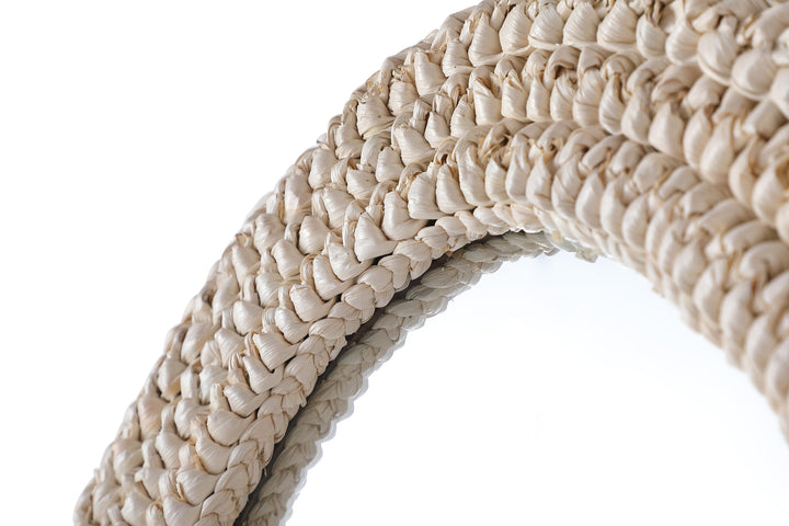 Jute Oval Mirror by Elegant - view 17