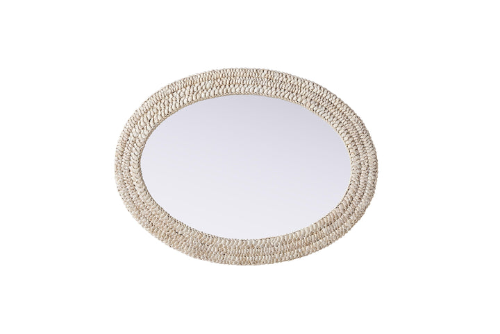 Jute Oval Mirror by Elegant - view 25