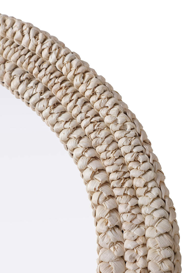 Jute Oval Mirror by Elegant - view 29