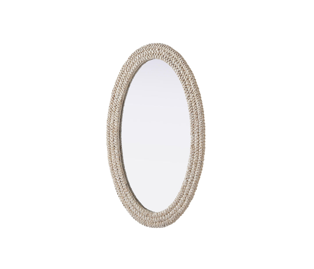 Jute Oval Mirror by Elegant - view 34