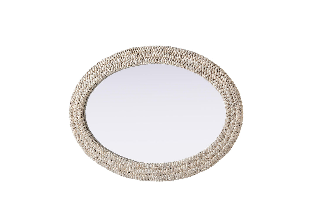 Jute Oval Mirror by Elegant - view 36