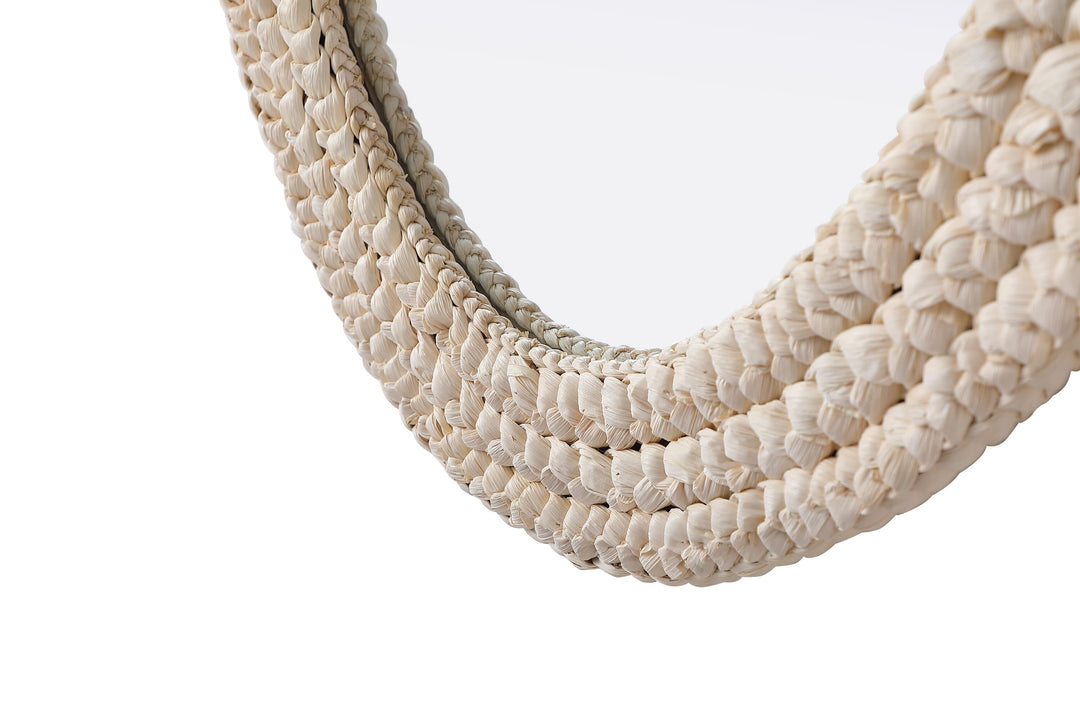 Jute Oval Mirror by Elegant - view 38