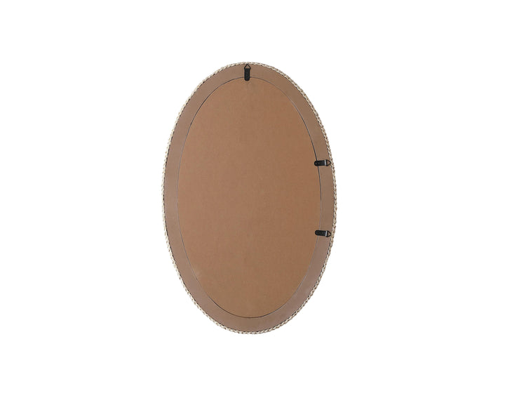 Jute Oval Mirror by Elegant - view 40