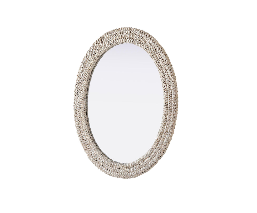 Jute Oval Mirror by Elegant - view 44
