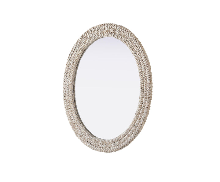 Jute Oval Mirror by Elegant - view 44