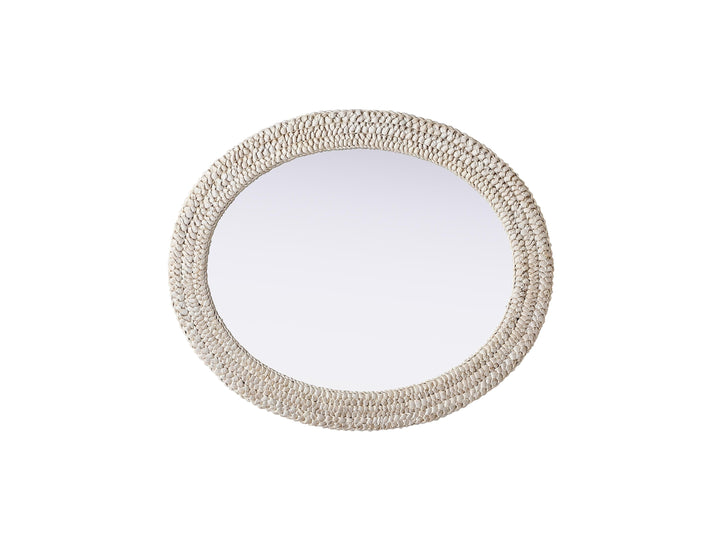 Jute Oval Mirror by Elegant - view 45