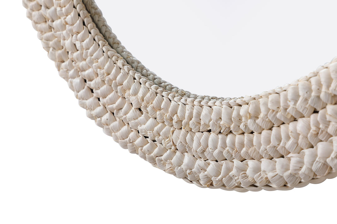 Jute Oval Mirror by Elegant - view 47