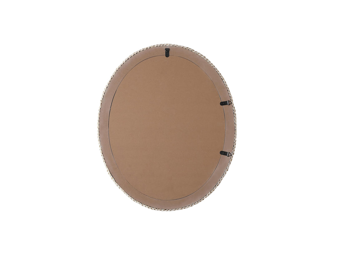Jute Oval Mirror by Elegant - view 50