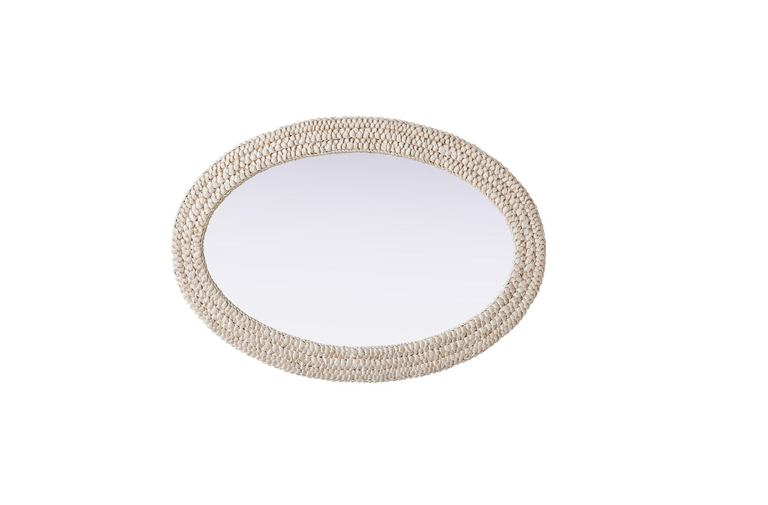 Jute Oval Mirror by Elegant - view 55