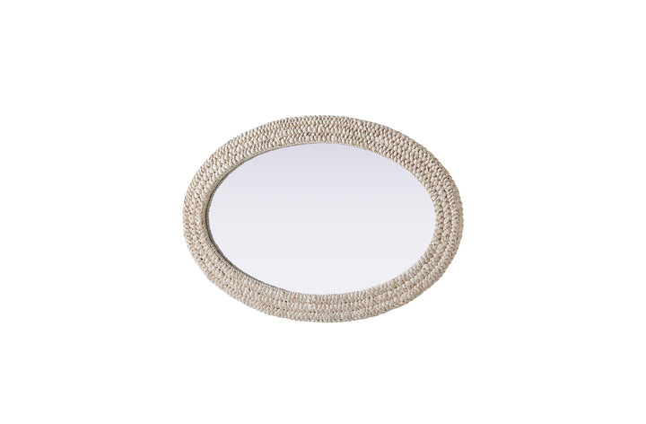 Jute Oval Mirror by Elegant - view 56