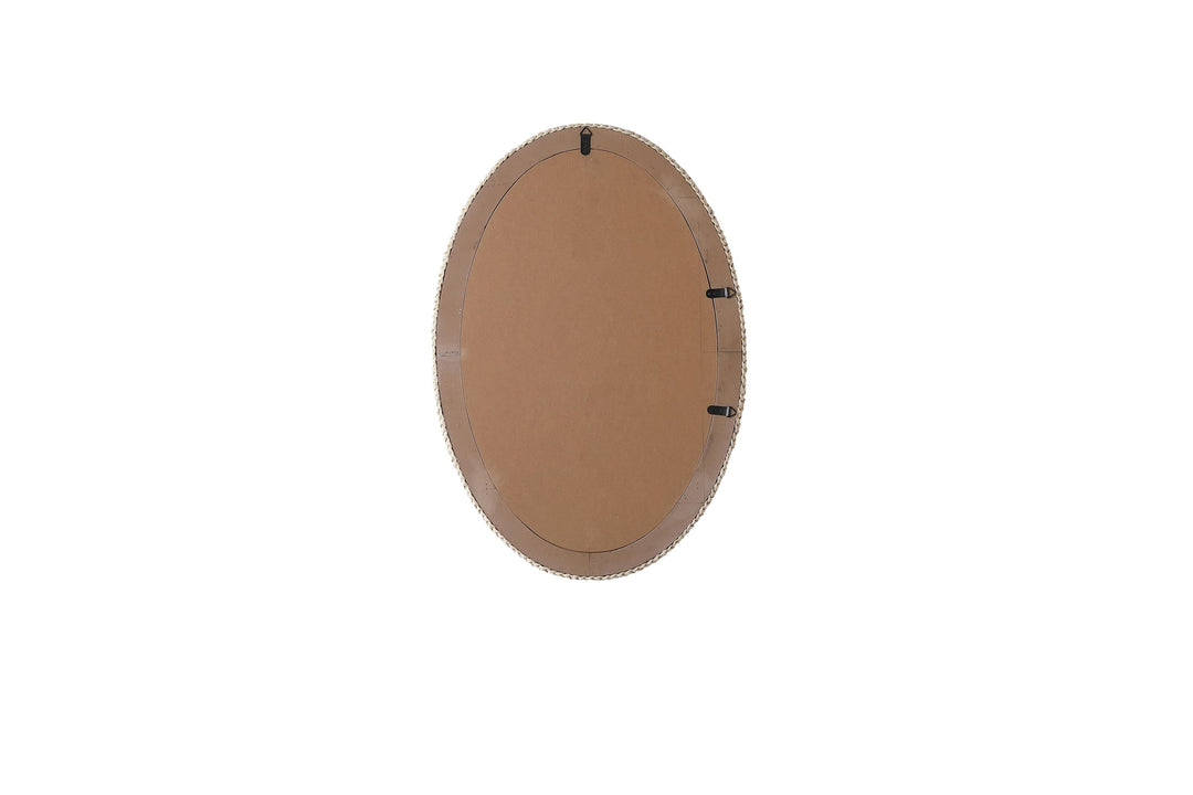 Jute Oval Mirror by Elegant - view 60