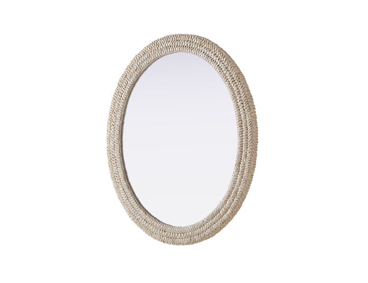 Jute Oval Mirror by Elegant - view 64