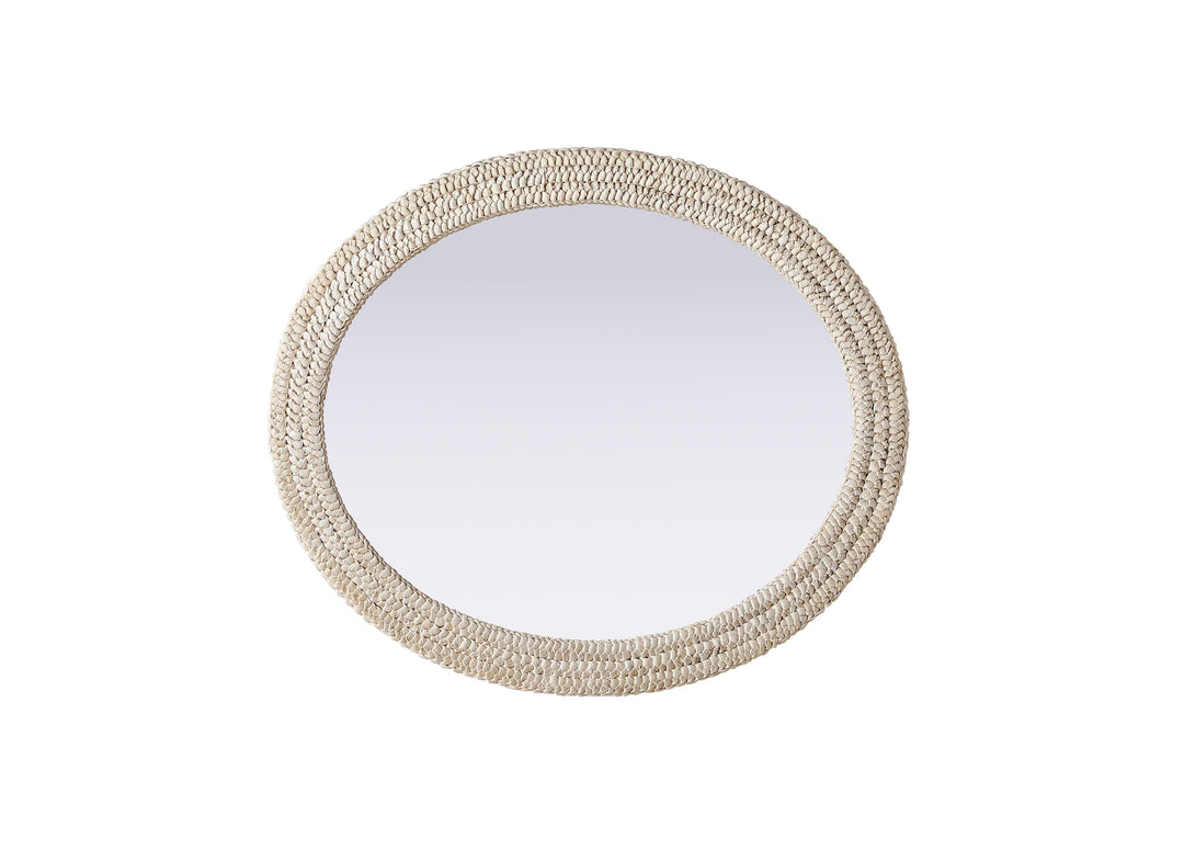 Jute Oval Mirror by Elegant - view 65