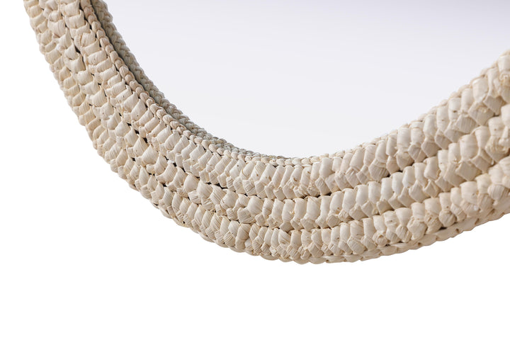 Jute Oval Mirror by Elegant - view 67