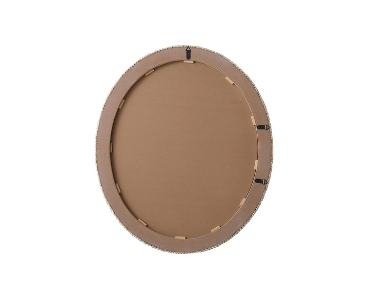 Jute Oval Mirror by Elegant - view 70
