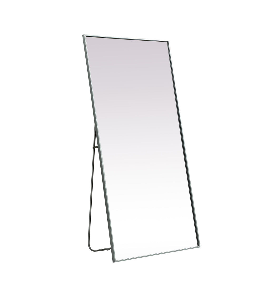 Metal Frame Rectangle Full Length Mirror by Elegant - view 12