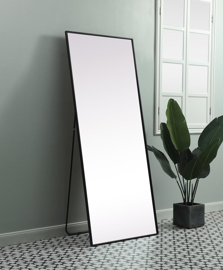 Metal Frame Rectangle Full Length Mirror by Elegant - view 15