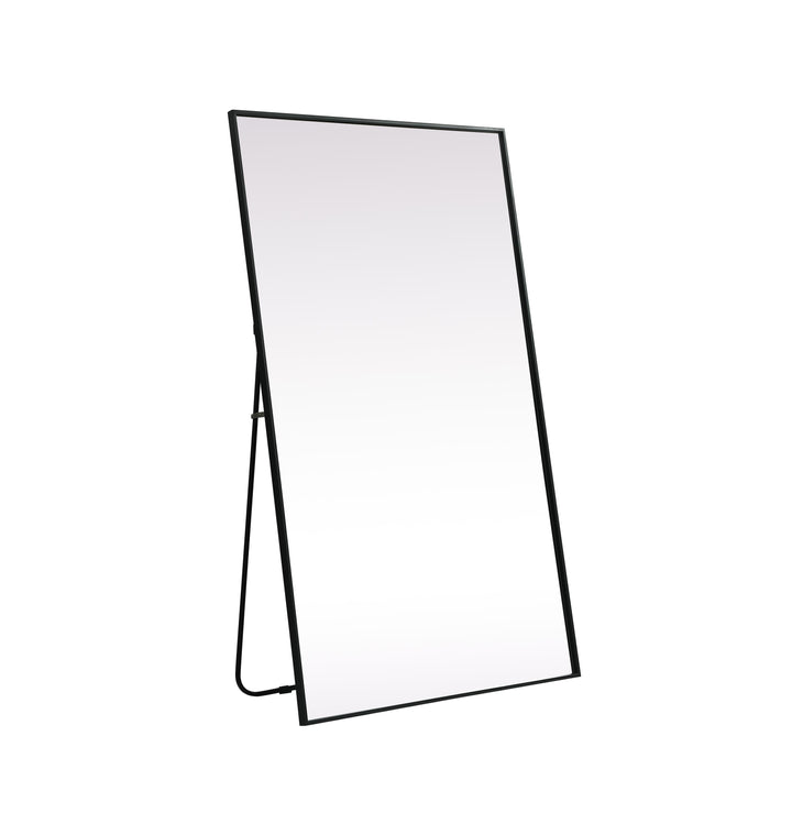 Metal Frame Rectangle Full Length Mirror by Elegant - view 30