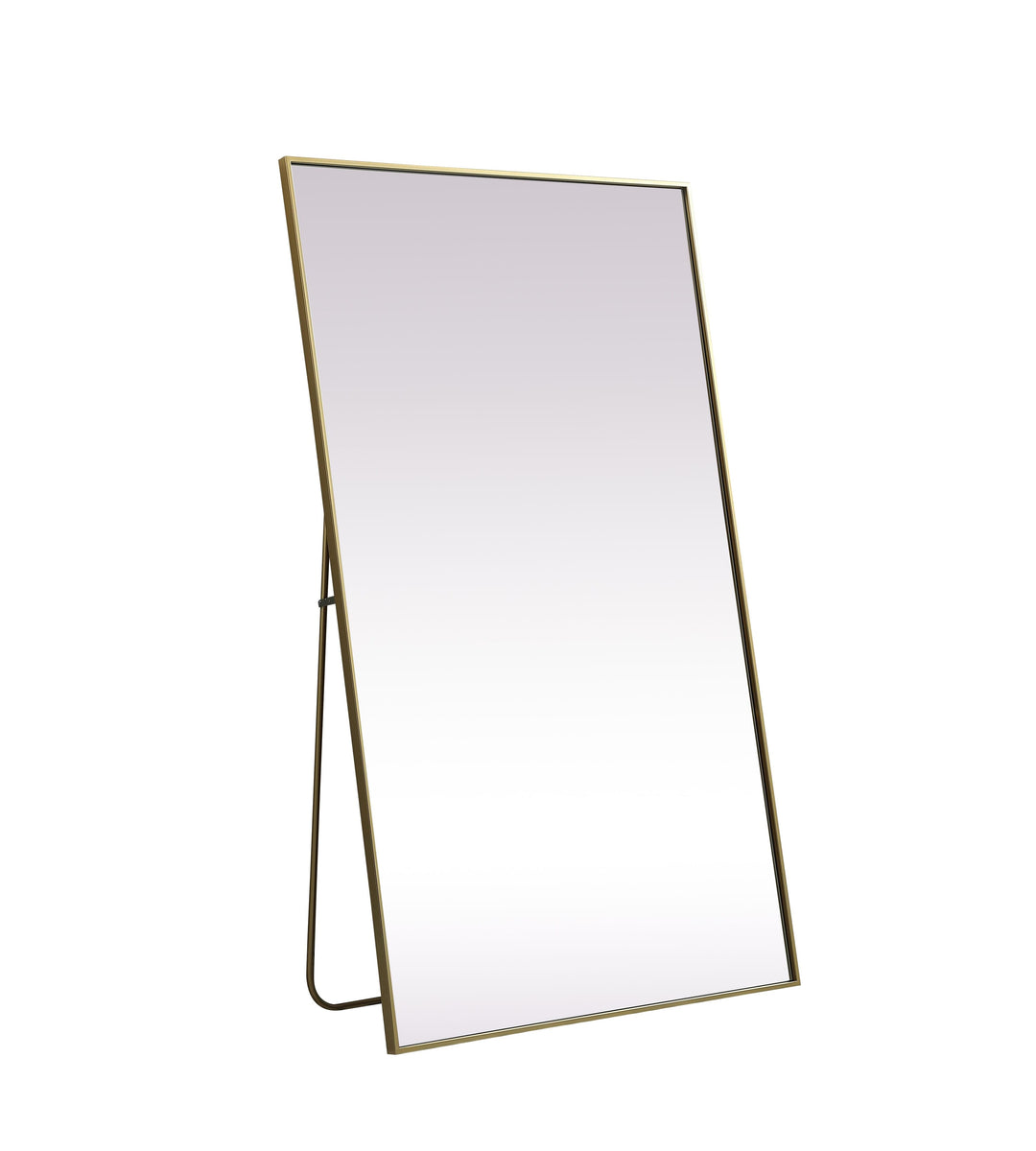 Metal Frame Rectangle Full Length Mirror by Elegant - view 36