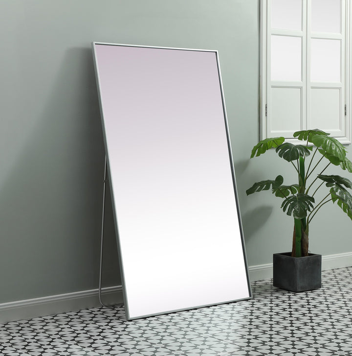 Metal Frame Rectangle Full Length Mirror by Elegant - view 39