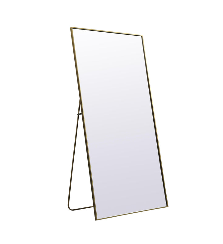 Metal Frame Rectangle Full Length Mirror by Elegant - view 54