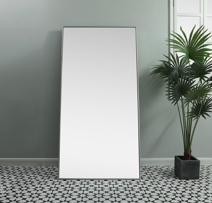 Metal Frame Rectangle Full Length Mirror by Elegant - view 56