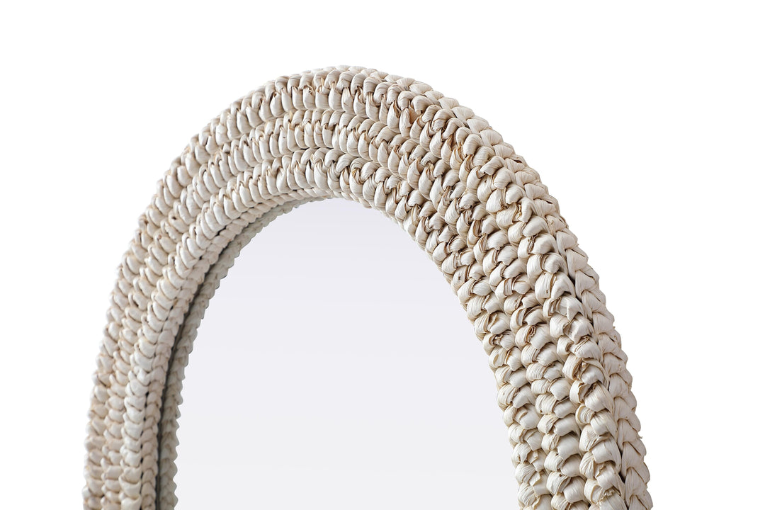 Jute Arch Mirror by Elegant - view 6