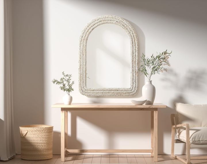 Jute Arch Mirror by Elegant - view 16