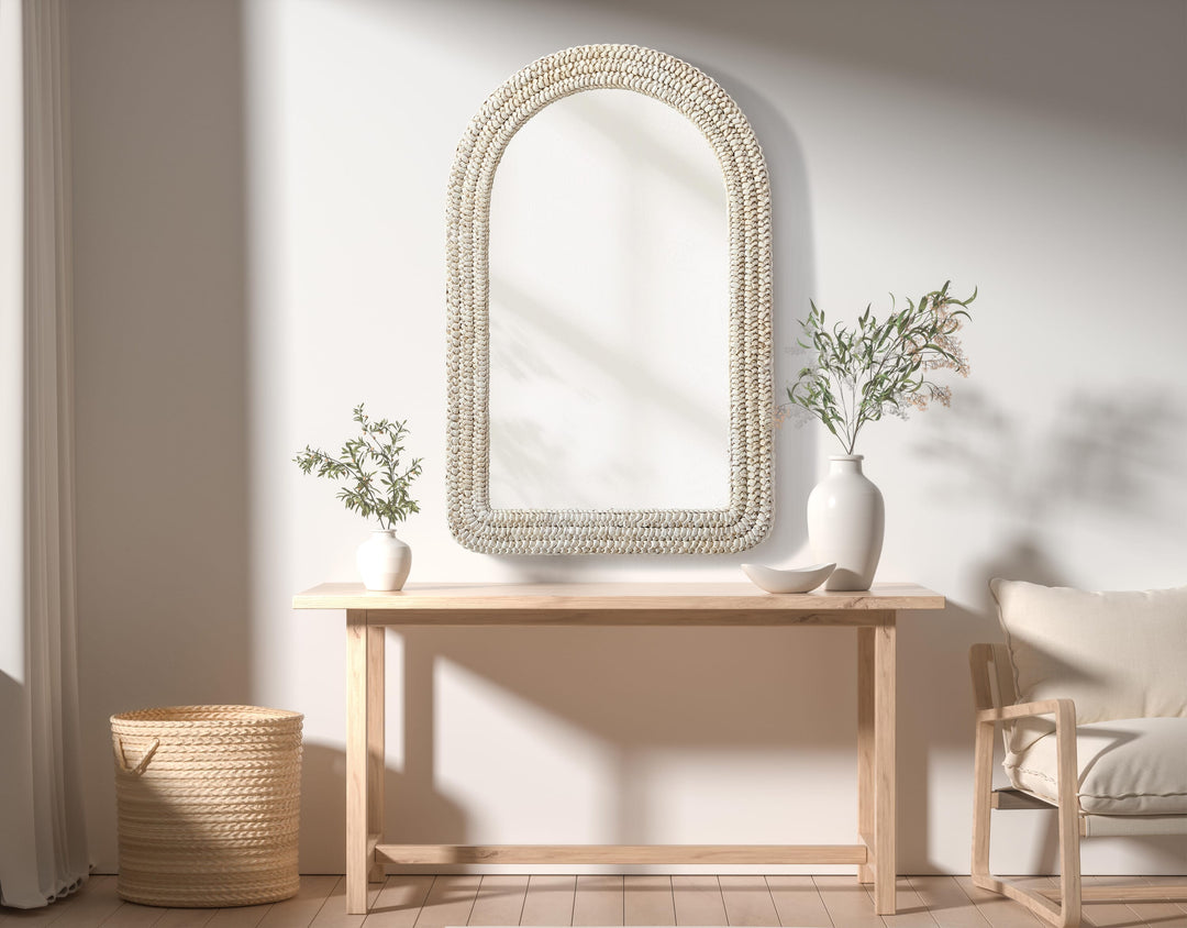 Jute Arch Mirror by Elegant - view 23