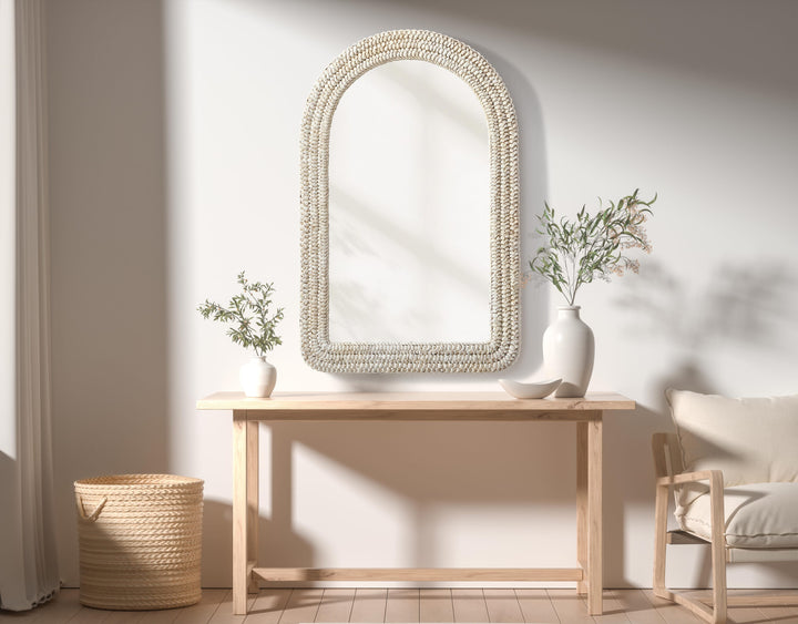 Jute Arch Mirror by Elegant - view 23