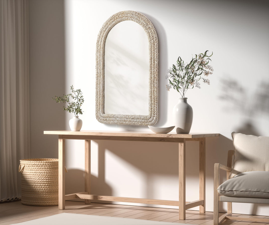 Jute Arch Mirror by Elegant - view 24