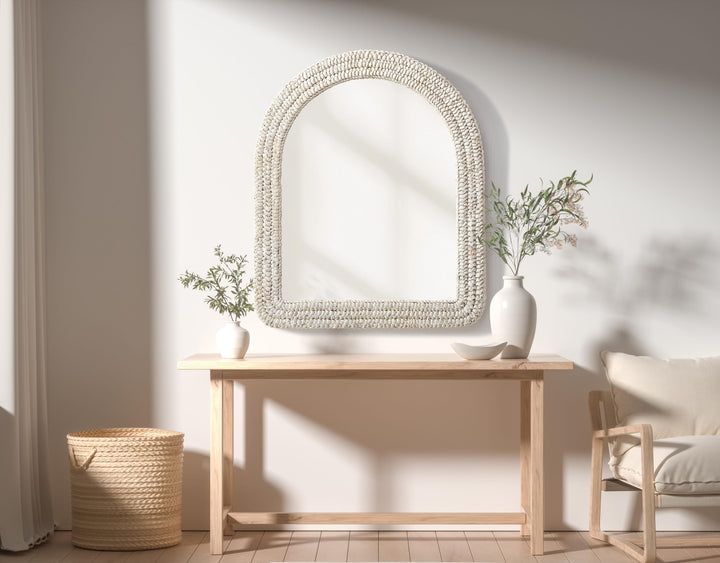 Jute Arch Mirror by Elegant - view 30