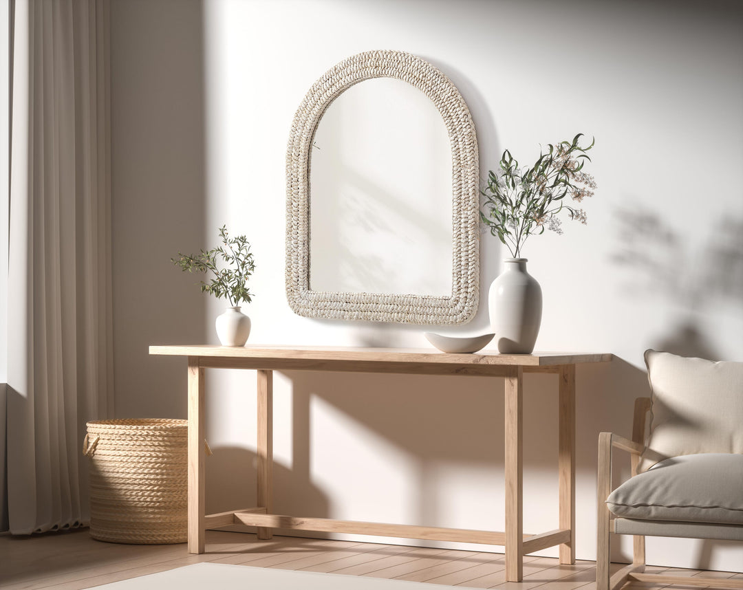 Jute Arch Mirror by Elegant - view 31