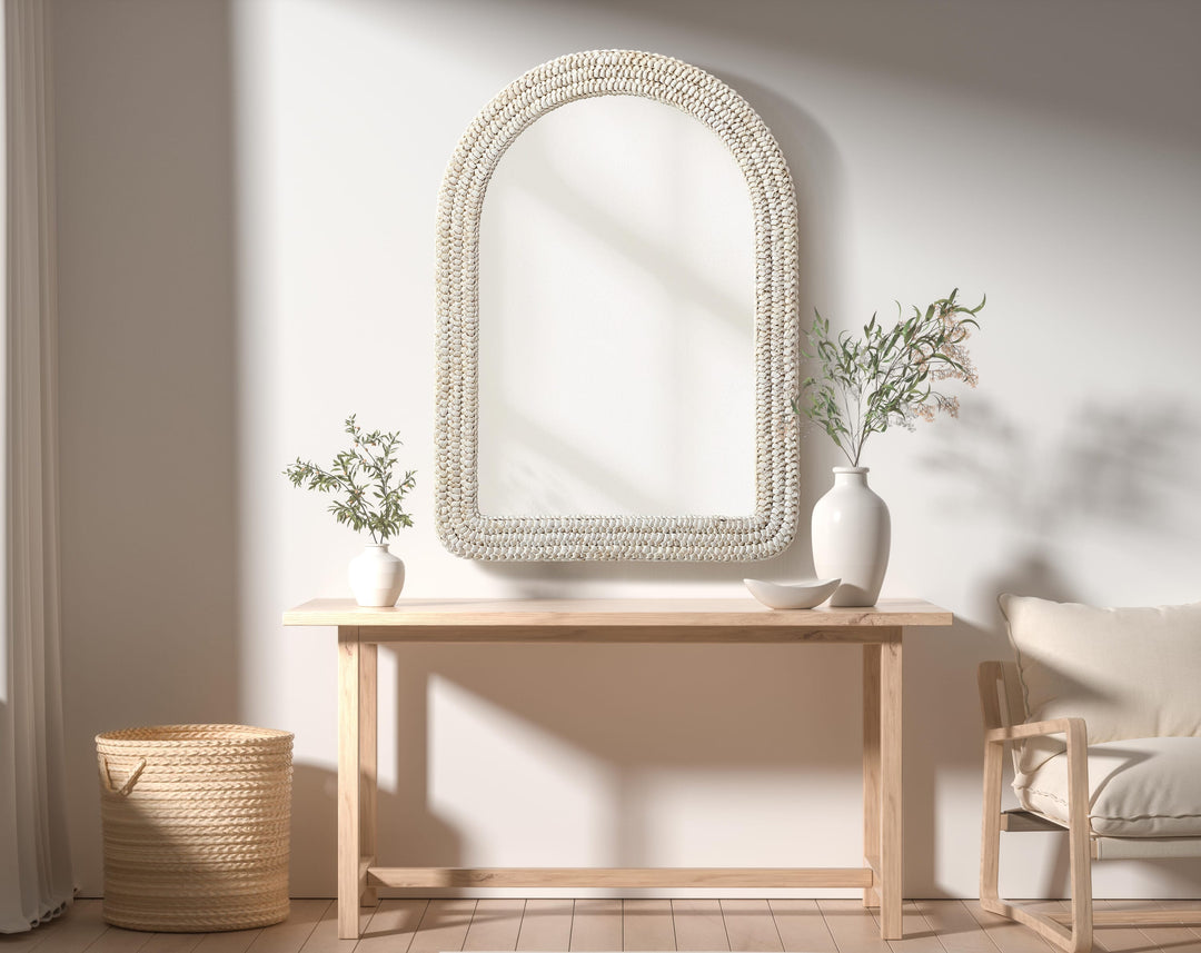 Jute Arch Mirror by Elegant - view 37