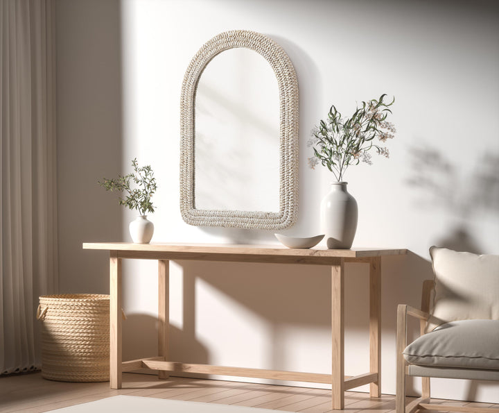 Jute Arch Mirror by Elegant - view 38