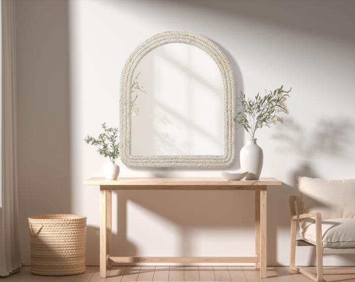 Jute Arch Mirror by Elegant - view 44