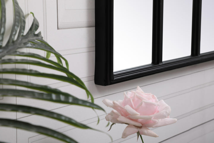 Metal Windowpane Mirror II by Elegant - view 5