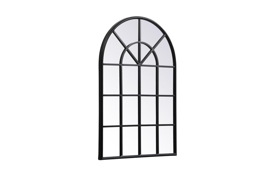 Metal Windowpane Mirror II by Elegant - view 6