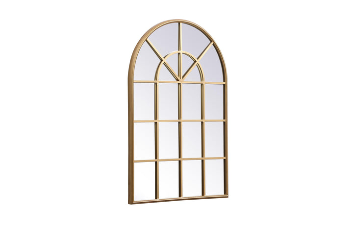 Metal Windowpane Mirror II by Elegant - view 13