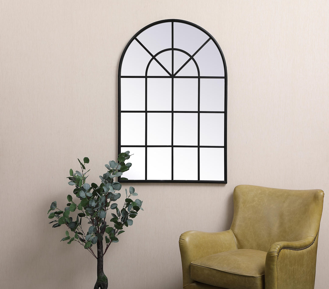 Metal Windowpane Mirror II by Elegant - view 16