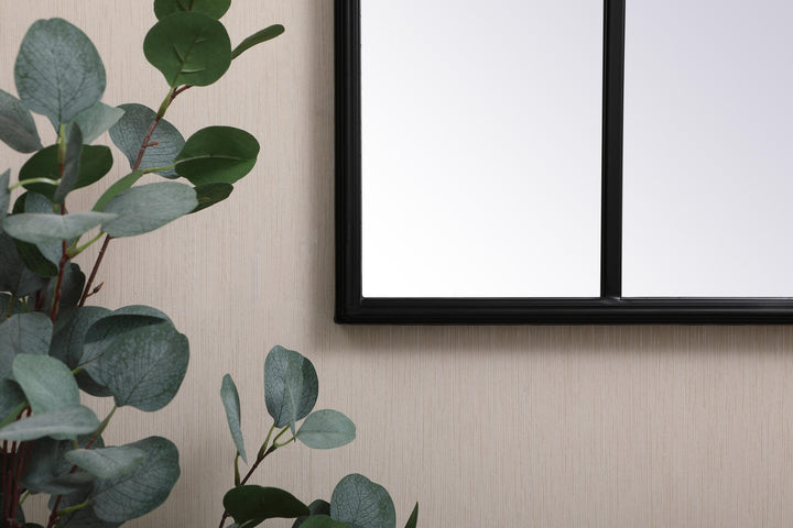 Metal Windowpane Mirror II by Elegant - view 18