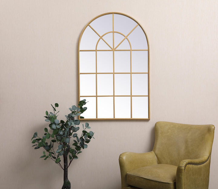Metal Windowpane Mirror II by Elegant - view 23
