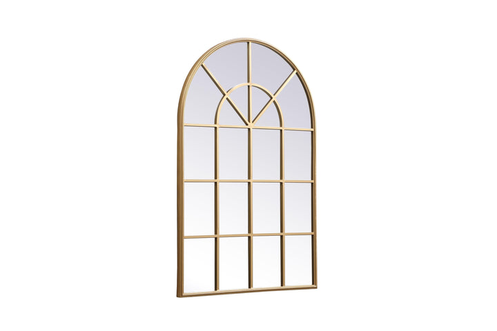 Metal Windowpane Mirror II by Elegant - view 27