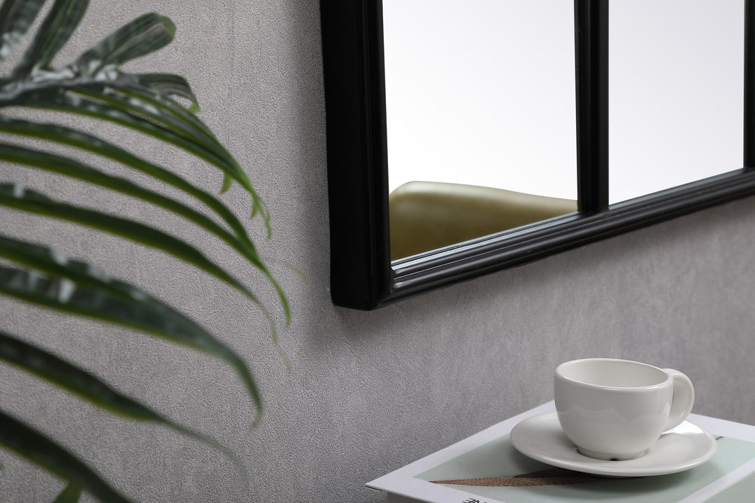 Metal Windowpane Mirror II by Elegant - view 33