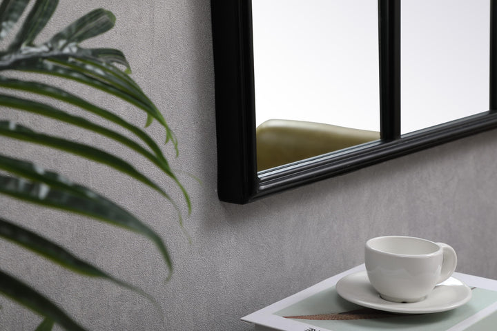 Metal Windowpane Mirror II by Elegant - view 33
