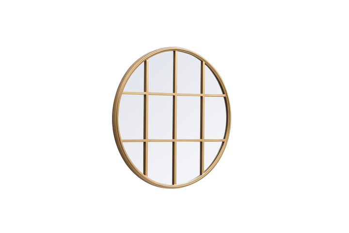 Metal Windowpane Mirror by Elegant - view 13