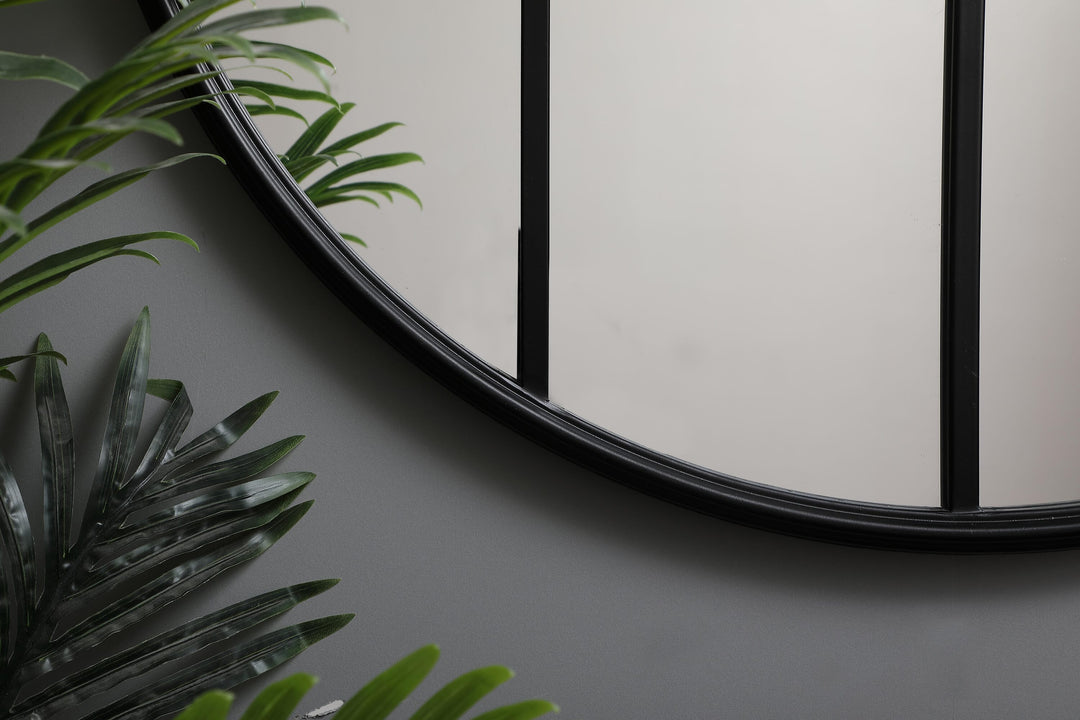 Metal Windowpane Mirror by Elegant - view 18