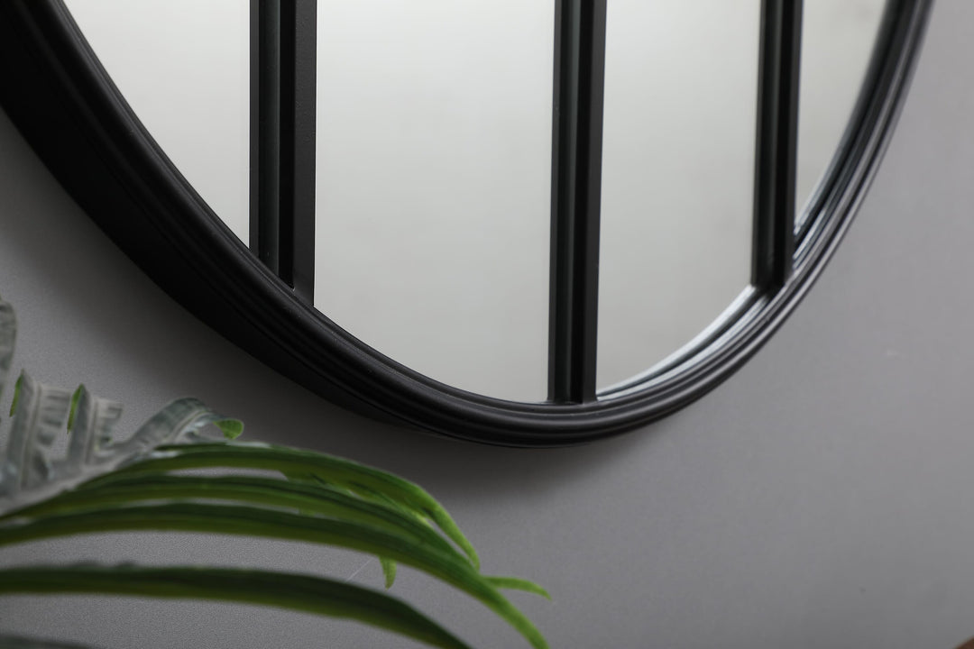 Metal Windowpane Mirror by Elegant - view 19